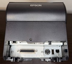 TESTED Epson TM-T88VI POS Compact Thermal Receipt Printer Ethernet USB Square