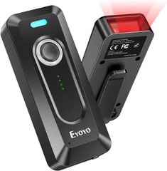 Eyoyo Mini 2D QR Code Bluetooth Barcode Scanner Reader for iPhone Android Phone