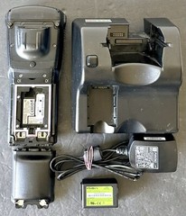 Motorola Workabout Pro4 7528X Barcode Scanner Base Charger Battery Handheld