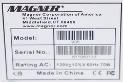 Magner 935 Commercial Coin Counter