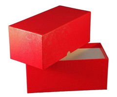 Single Row Red Box for Large Size Currency