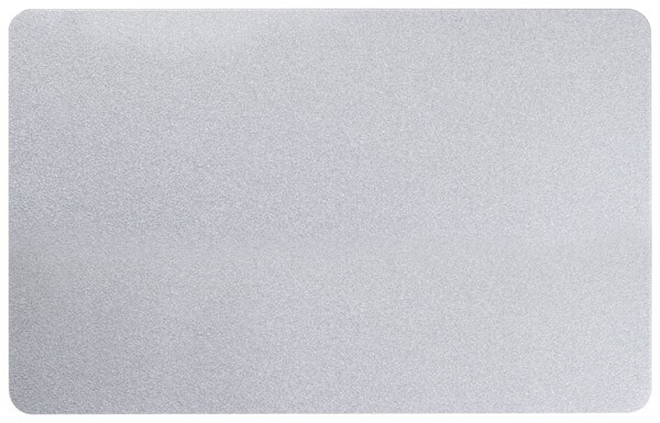 Metallic Silver PVC ID Card (CR80/Credit Card Size, 2.13″ x 3.38″) Pack of 500
