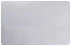 Metallic Silver PVC ID Card (CR80/Credit Card Size, 2.13″ x 3.38″) Pack of 500
