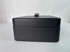 Honeywell 6112 Steel Cash Box 1 Bill & 5 Coin Slots 2 Keys Handle 9.8″ X 7.3″