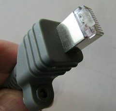 Intermec 6.5′ Cables Keyboard Wedge x Mini-Din PS/2 Barcode Scanner 236-186-001