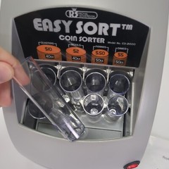Coin Sorter Royal Sovereign Easy Sort CO-2000 Electric FAST Used w/ Original Box