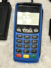 Ingenico ICT220 Credit Card Terminal with Wired Connectivity & Power Supply