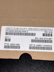 VeriFone VX 520 CTLS M252-653-AD-NAA-3 NEW!