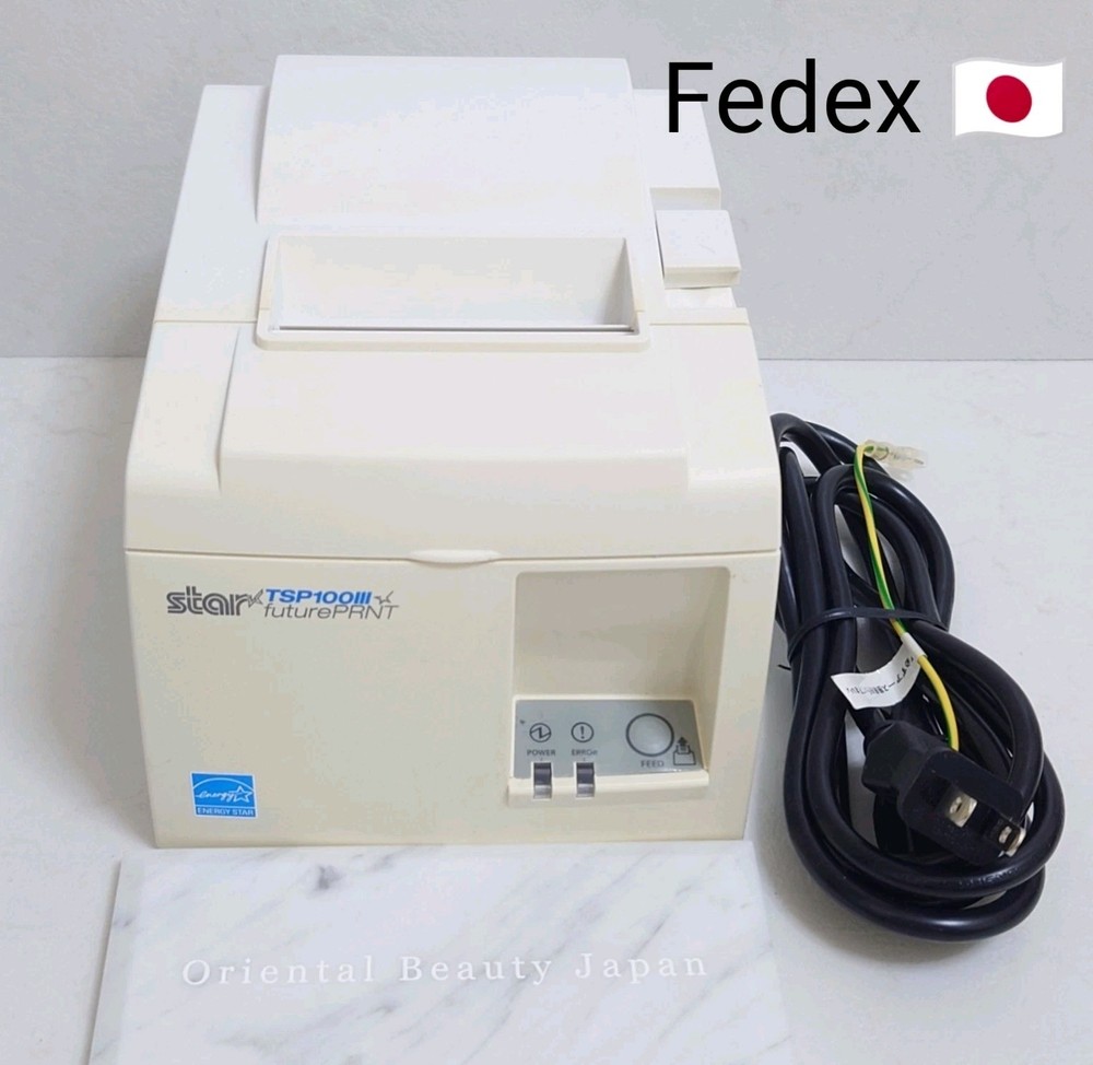 Star TSP100 TSP143IIIU Thermal Receipt Printer USB Connection Printing Confirmed