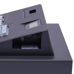 39 Keys Wired Lockable Electric Thermal Cash Register w/ Drawer for Catering US