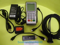 VeriFone VX670 Wireless GPRS/GSM CREDIT CARD TERMINAL RS232 Dongle and PC cable
