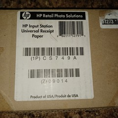 10 Rolls 2 1/4″ HP Universal Thermal Receipt Printer Paper CS749A (OFC)