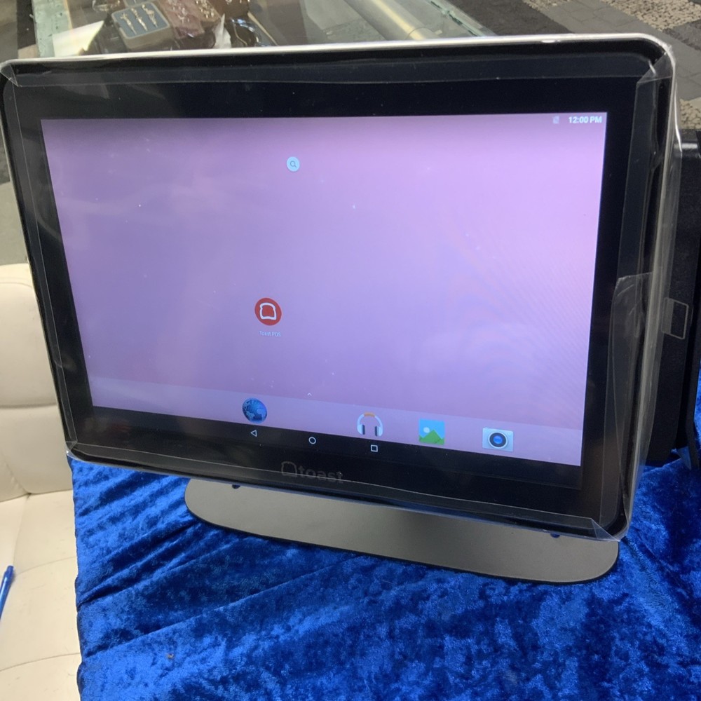 ELO ESY10i1-2UWD 10″ Toast POS Touchscreen Terminal, 4GB RAM,/Card Scanner/Stand