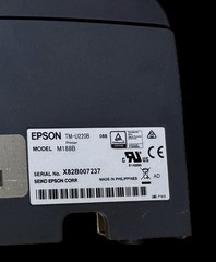 Epson Micros TM-U220B Receipt Printer Impact POS Kitchen / Bar M188B