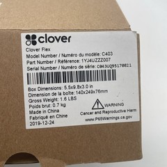 Brand New Clover Flex C403 + Flex Starter Kit K400 U Credit Card Terminal READ