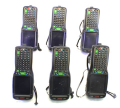 Honeywell Dolphin 99GXL0 Barcode Mobile Computer Scanner, Lot of 6, for Parts