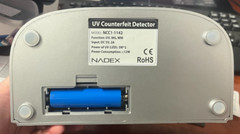 Nadex Coins V27 Desktop UV Counterfeit Detector
