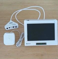 Clover Lot Cover Mini , H305 Hub & Contactless Card Reader