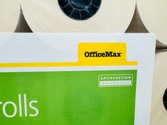 LOT OF 12 ROLLS-CASH REGISTER /CALCULATOR/RECEIPT PAPER-2-1/4″ x 130′-NEW IN PKG