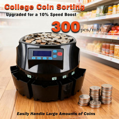 T9600A Professional USD Coin Counter Sorter Coin Counting Machine Automatical