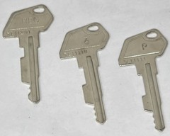 Samsung SAM4S 401JYA-001-05 Lock Control for Cash Register w/ P,REG,Z Keys