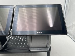 Lot of 3 NCR 7744 Android Tablet Touch POS Register Factory Reset No AC Adapters