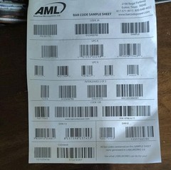 AML 5000 Portable Data Terminal + 2 Different Scanners, Instructions