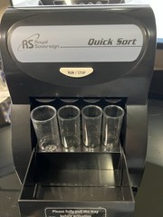 Royal Sovereign QS-1AC Electric 1 Row Coin Sorter