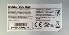 Lot of 3 Genuine OEM Sewoo SLK-TE25 Receipt Printer No Power Cable