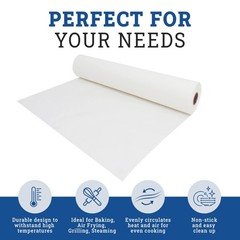 Reli. Parchment Paper Roll (15″ x 250 ft) w/Dispenser Box, White | Parchment Pap