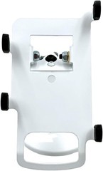 DCCStands Freestanding Square POS Low Swivel and Tilt Stand (White)