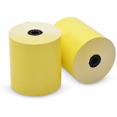 Yellow Thermal Paper 3 1/8 x 180 32 Rolls BPA Free for Clover Star Epson POS 80m