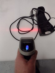 Unitech MS380-CUPBGC-SG Barcode Scanner Wireless and Cradle – FAST SHIPPING! #O8