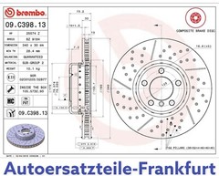 2x BREMBO Front Brake Discs BMW 4 Series F33 F32 F36 + 3 Series F30 F31 F34 1…