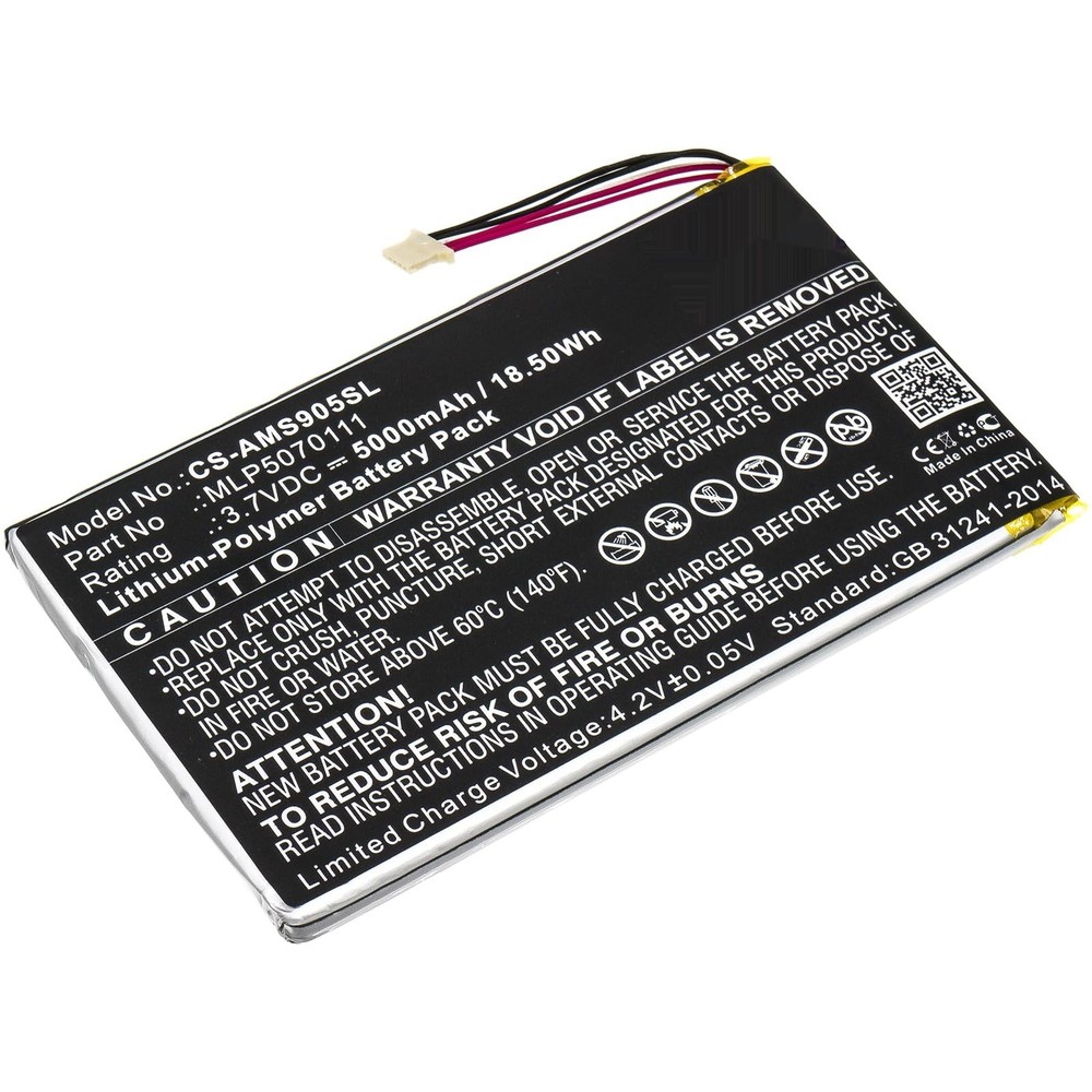 4250mAh Battery Replacement for AUTEL MS905 IM508 MaxiSys Mini MK808 MaxiIM I…