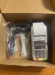First Data FD150 Credit Card Machine! Slightly Used Condition With All Cords!
