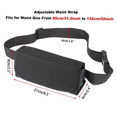 Euro Coin Holder Coin Dispenser Fanny Pack with Banknote Waiters Purse Coin S…