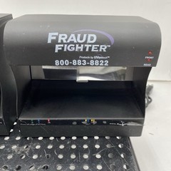 LOT OF 3 Fraud Fighter HD8X2-120A UV Backlight Fluorescence Detector TESTED
