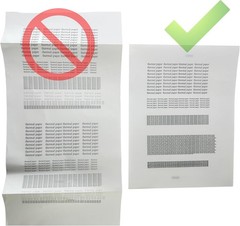 Continuous 200 Page Thermal Printer Paper 8.5 x 11 – Coated, Without Black Marks