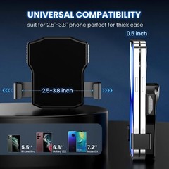 Eyoyo Bluetooth QR Code Scanner 1D 2D Wireless Back Clip UPC Barcode Reader