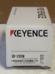Keyence SR-X100W Autofocus 1D 2D Code Reader 1.4MP Wide-Field Industrial Scanner