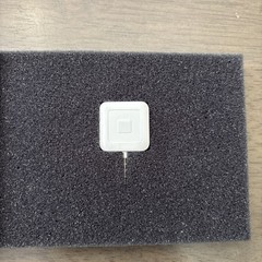 Credit Card Reader Chip Machine for Apple Or Android Phones Square® OPEN BOX