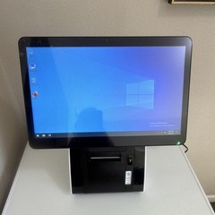 All-in-One Restaurant POS System Touchscreen with Integrated Receipt Printer