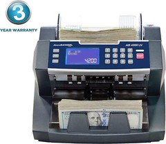 AccuBANKER AB4200 Bill Counter 300 Bill Hopper Capacity Speed 1800/min UL Listed