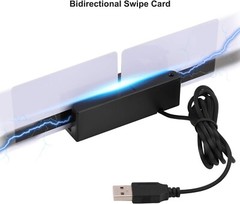 Mini Smart Card Reader – Plug & Play 3 Track USB Swipe for Quick Transactions