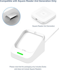 Dock for Square Reader 2Nd Generation, Holder Stand for Square Card