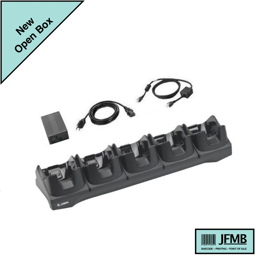 NEW Zebra Motorola 5-Slot Zebra CRD-TC8X-5SETH-01 TC83B0 TC83BH TC8300 Charger