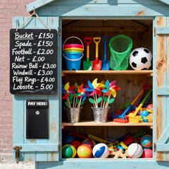 Metal Donation Box with Lock – Wall Mounted Cash Money Box with Slot for Cash De