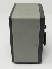 VTG Plastic Combination Lock Bank Safe Coin Bank Gray Toy Bank