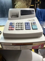 Sharp XE-A101 Electronic Cash Register Cash Drawer TESTED – NO KEYS